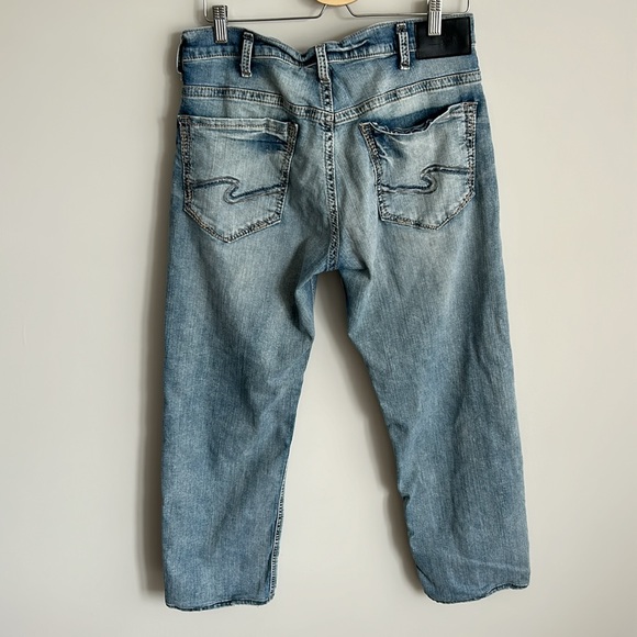 Men’s Silver Jeans - Picture 2 of 3